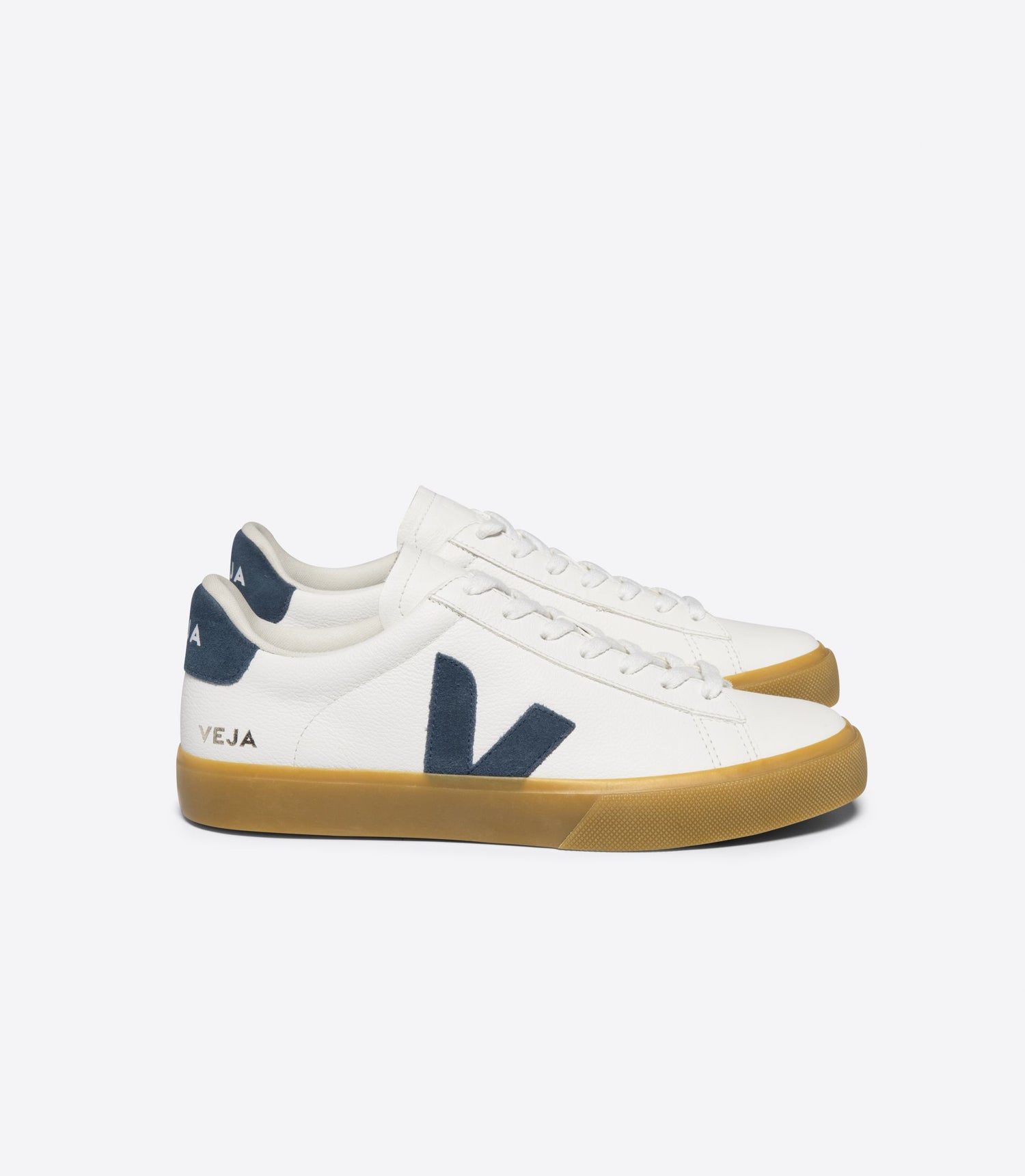 Veja Campo Chromefree Leather - White California Natural - Village Soccer Shop 