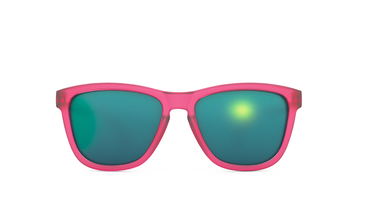 goodr OG Sunglasses - Flamingos on a Booze Cruise
