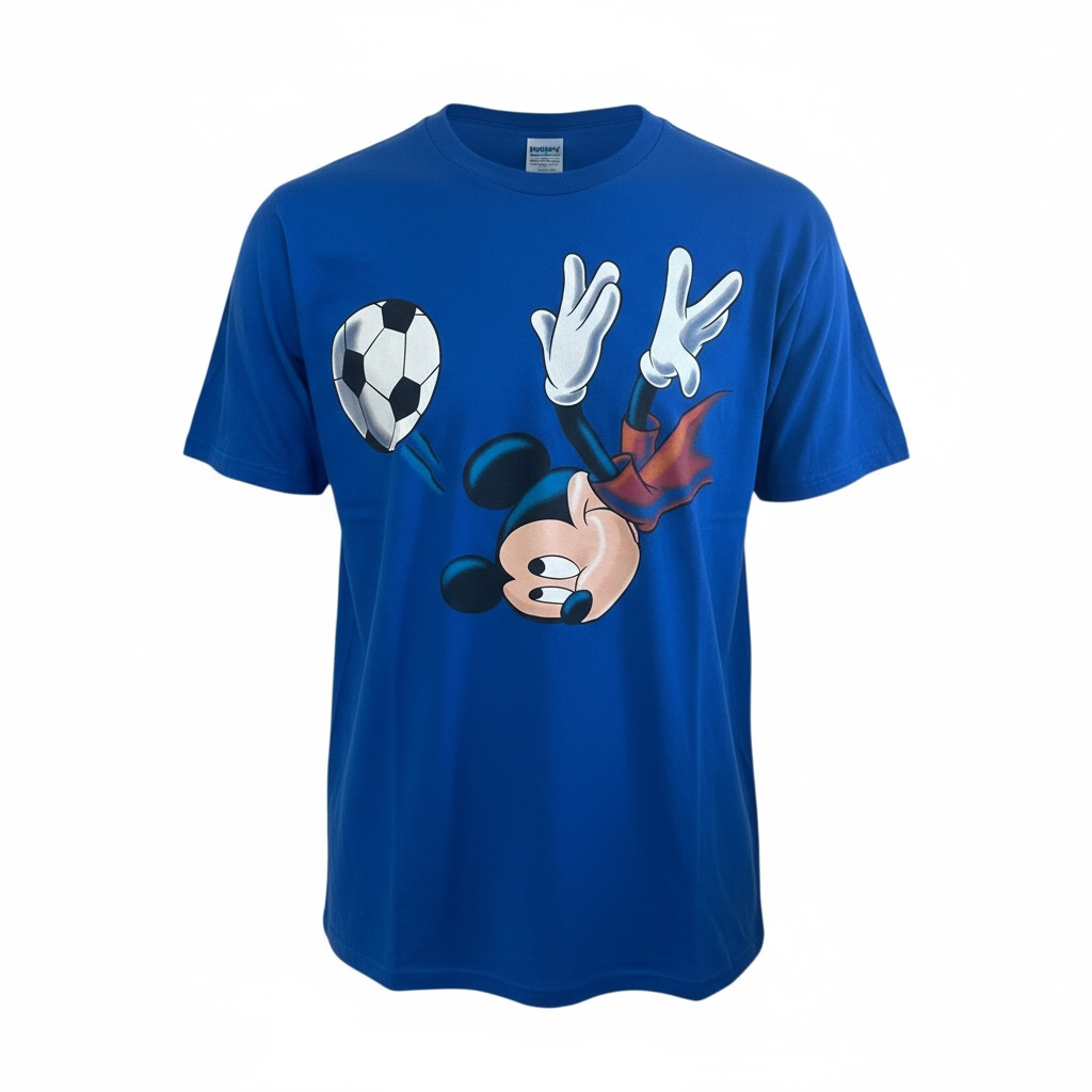 Vintage Mickey Mouse Soccer Breakthrough T-Shirt