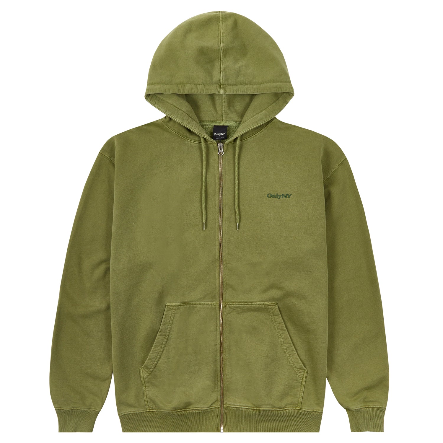 Only NY New York Grown Harvest Zip Hoodie - Moss Green