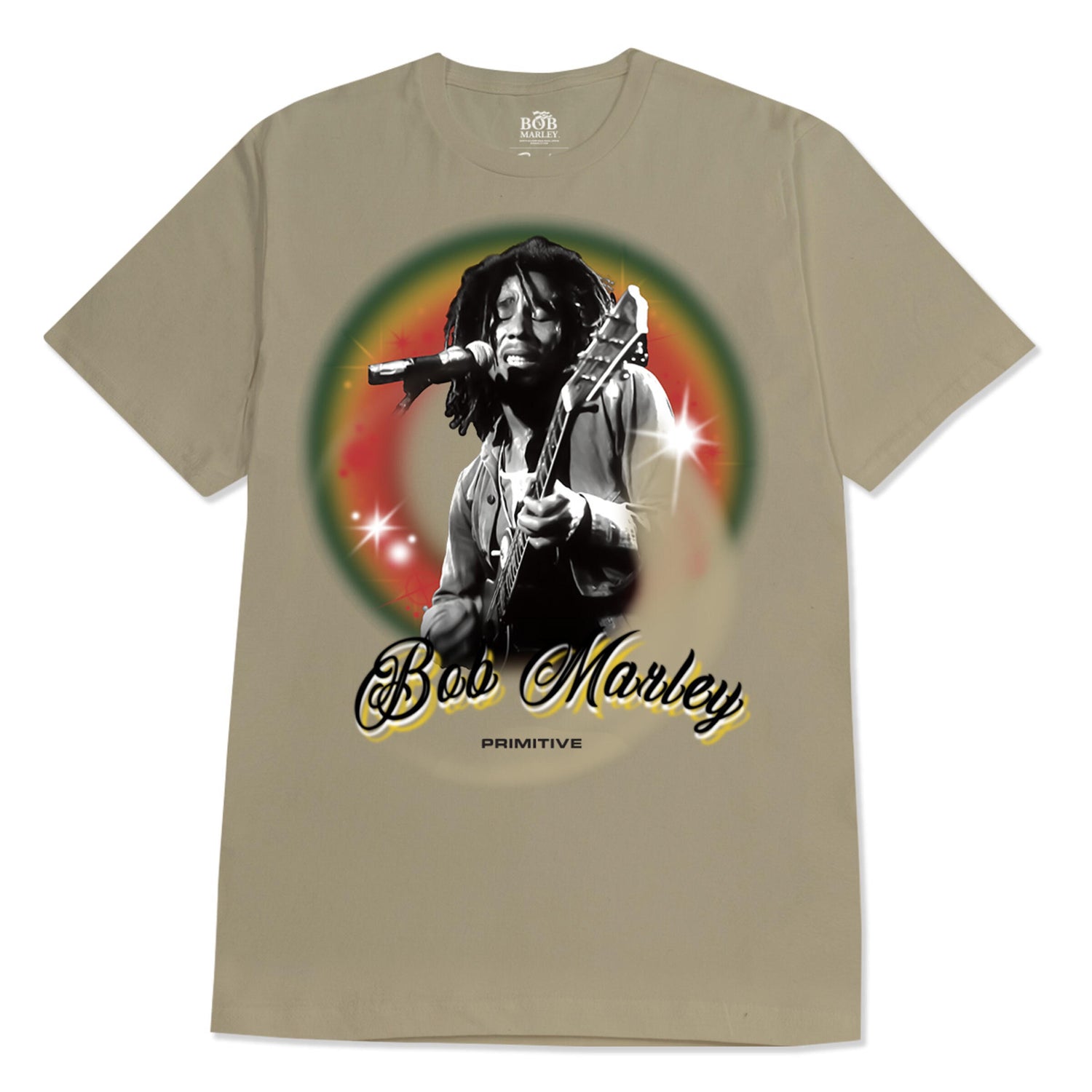 Primitive x Bob Marley Dreams Tee - Sand