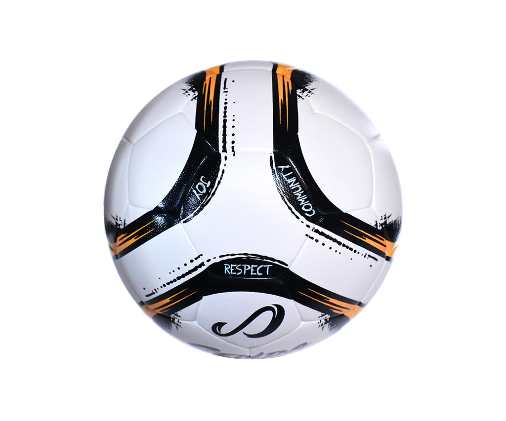 Senda Athletics Valor Premium Match Soccer Ball - White/Fuchsia