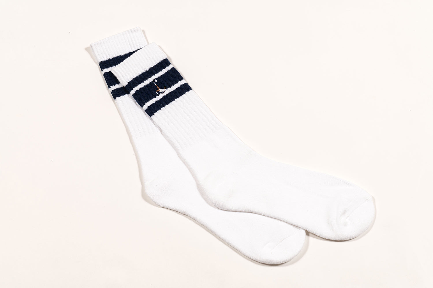 VSS Studio x New York Cosmos Pelé Embroidered Socks - White/Navy