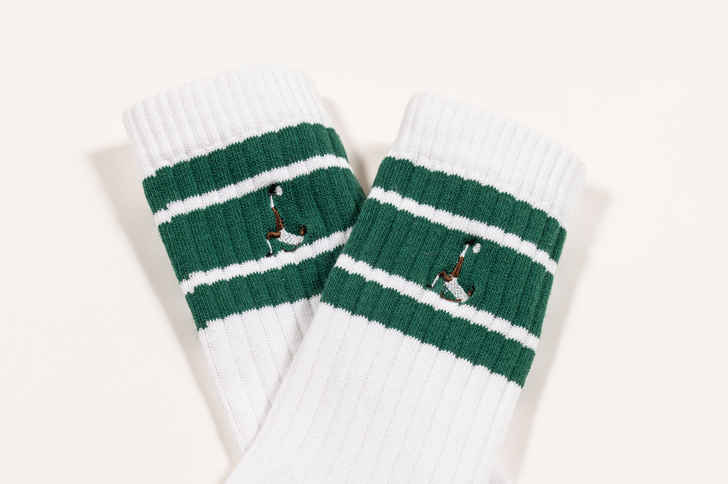 VSS Studio x New York Cosmos Pelé Embroidered Socks - White/Green