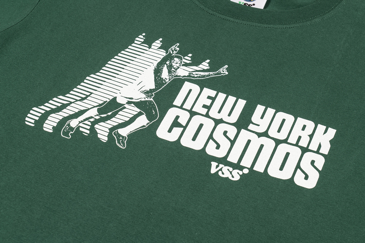 VSS Studio x New York Cosmos  Pelé #10 T-shirt - Pine Green