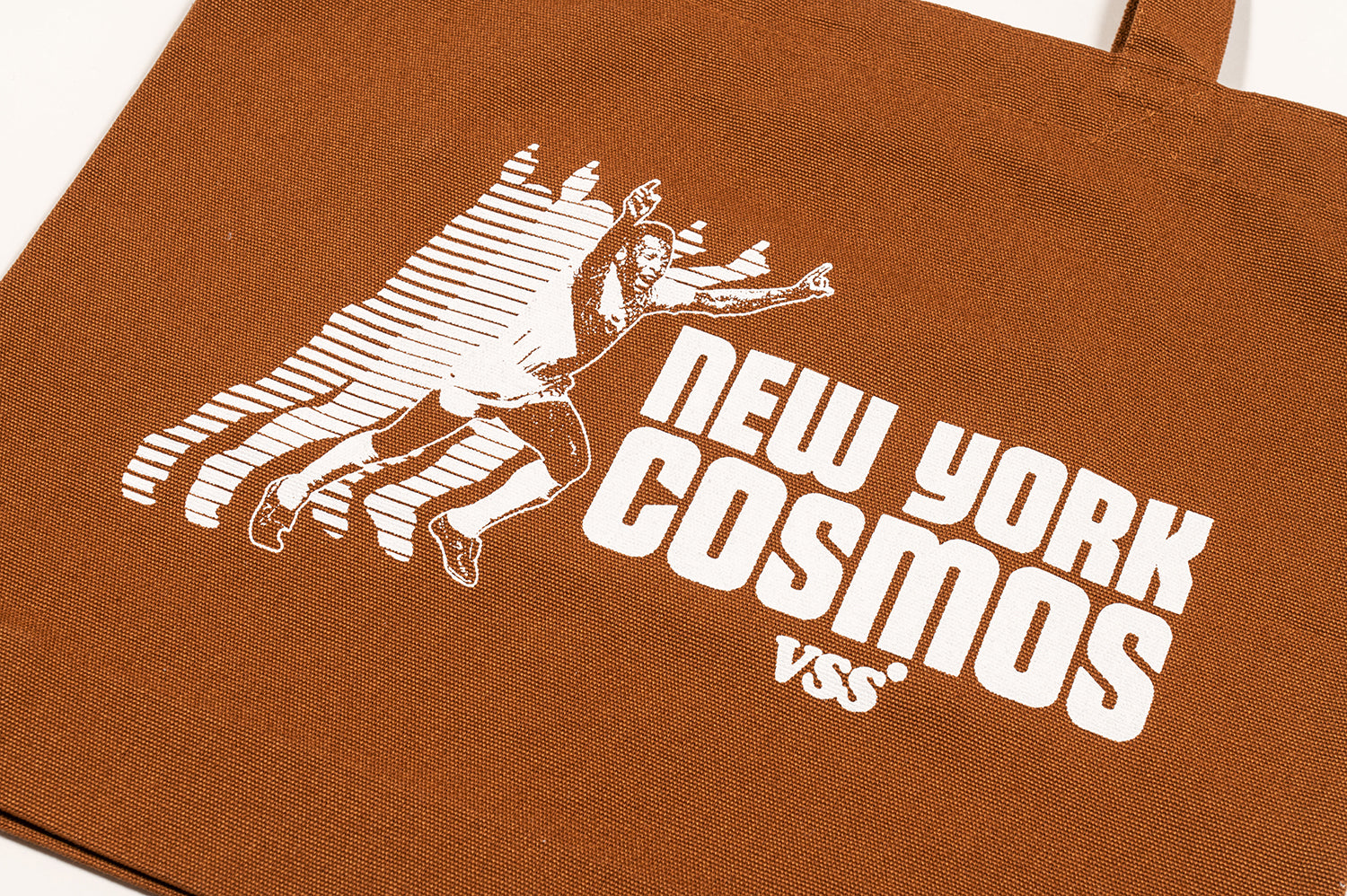 VSS Studio x New York Cosmos Pelé Tote Bag - Camel