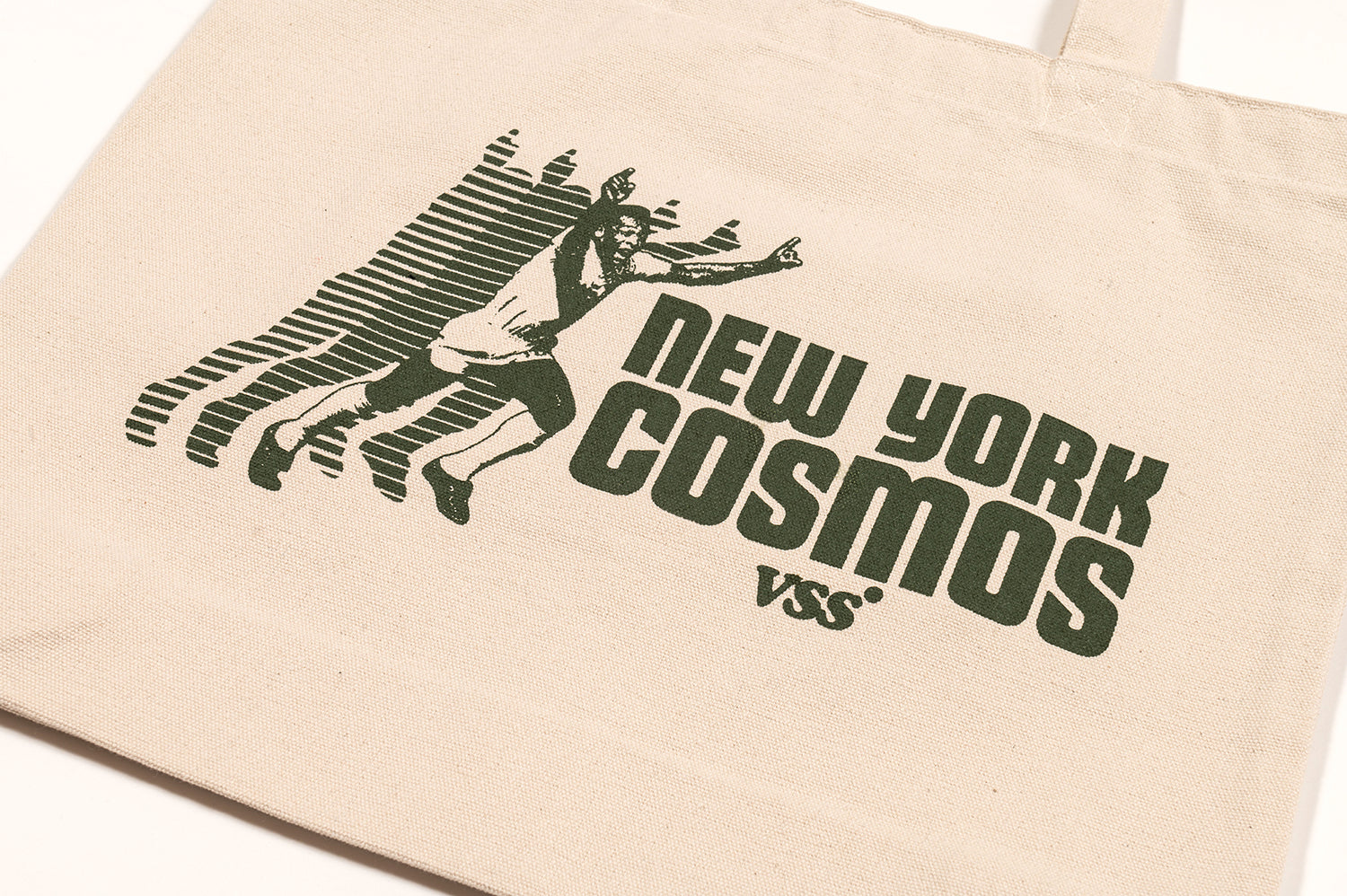VSS Studio x New York Cosmos Pelé Tote Bag - Natural