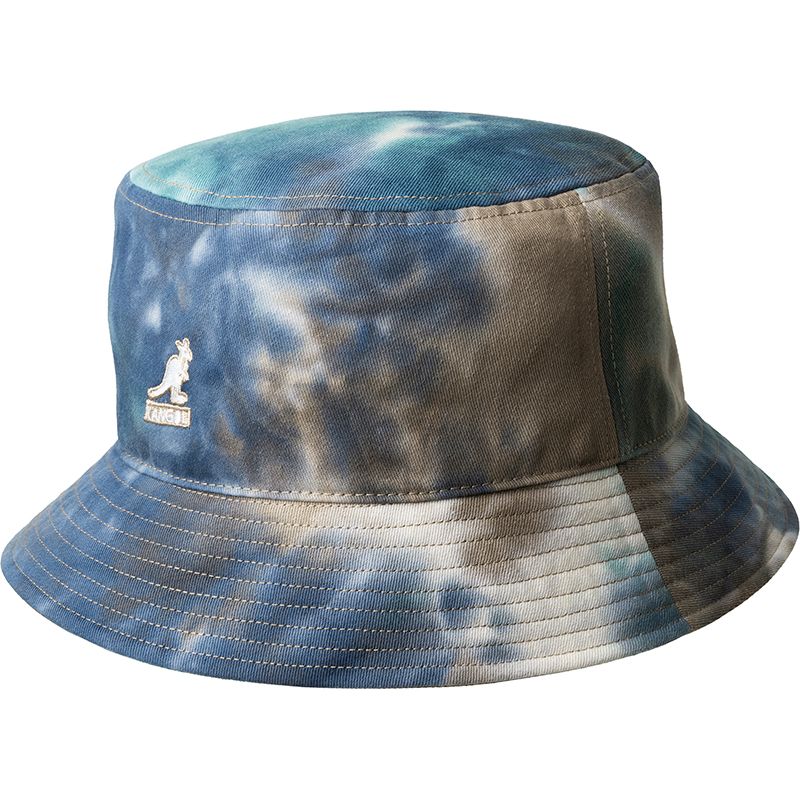 Kangol Tie-Dye Bucket Hat - Earth Tone