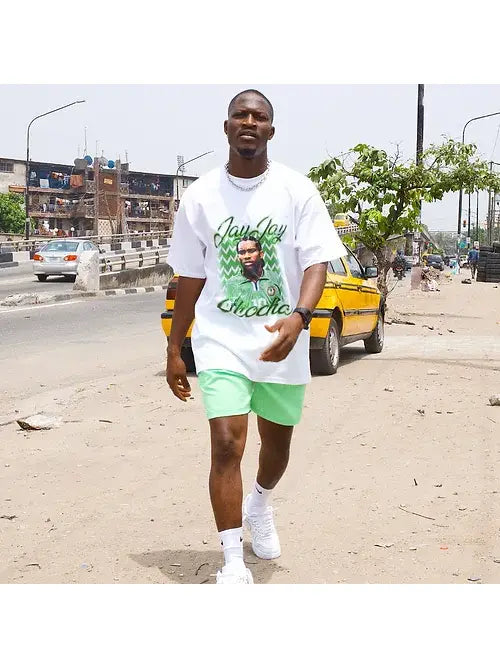 Retro Football Gang Jay Jay Okocha T-Shirt