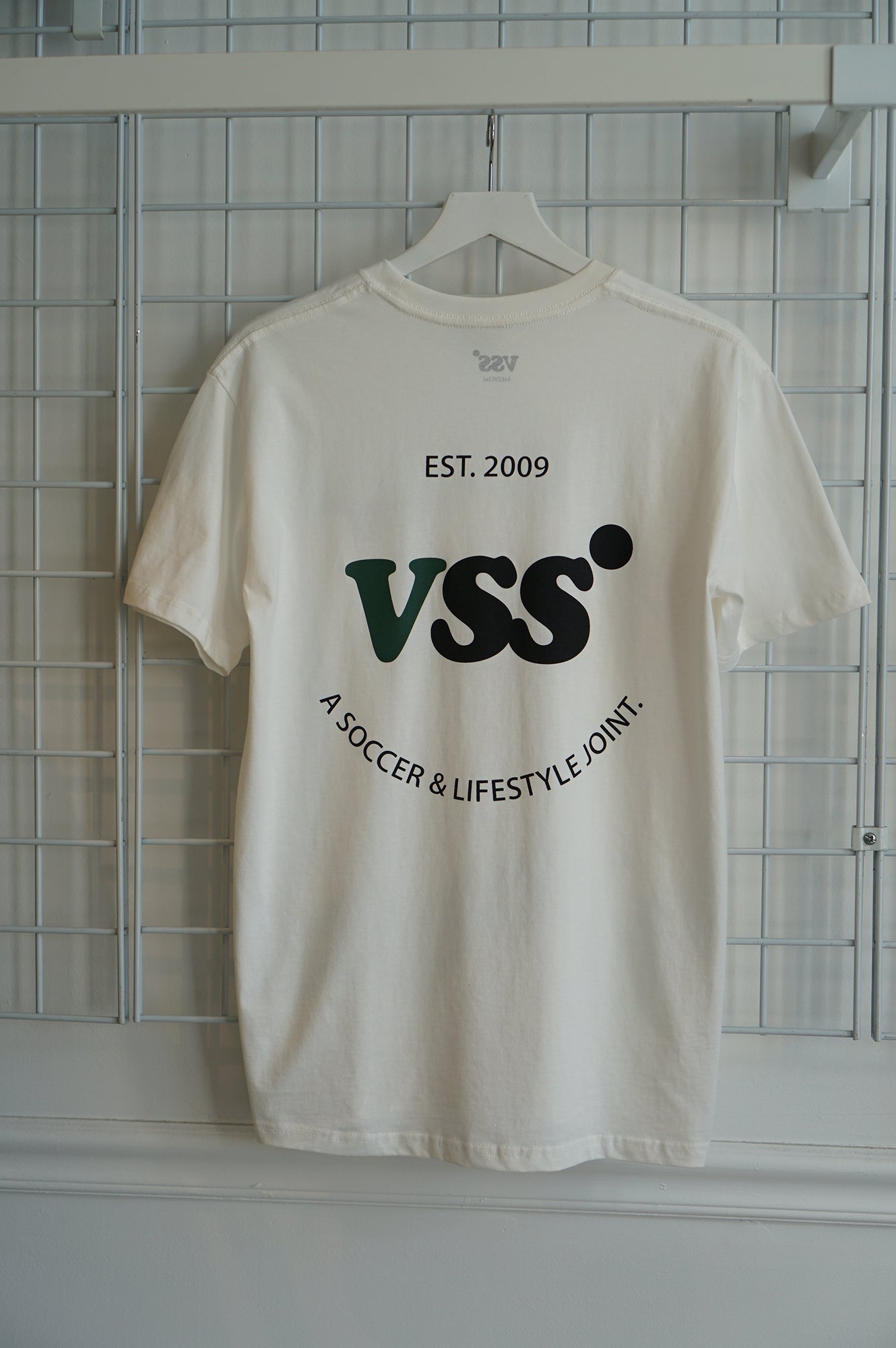 VSS: A Soccer & Lifestyle Joint. T-Shirt - Natural