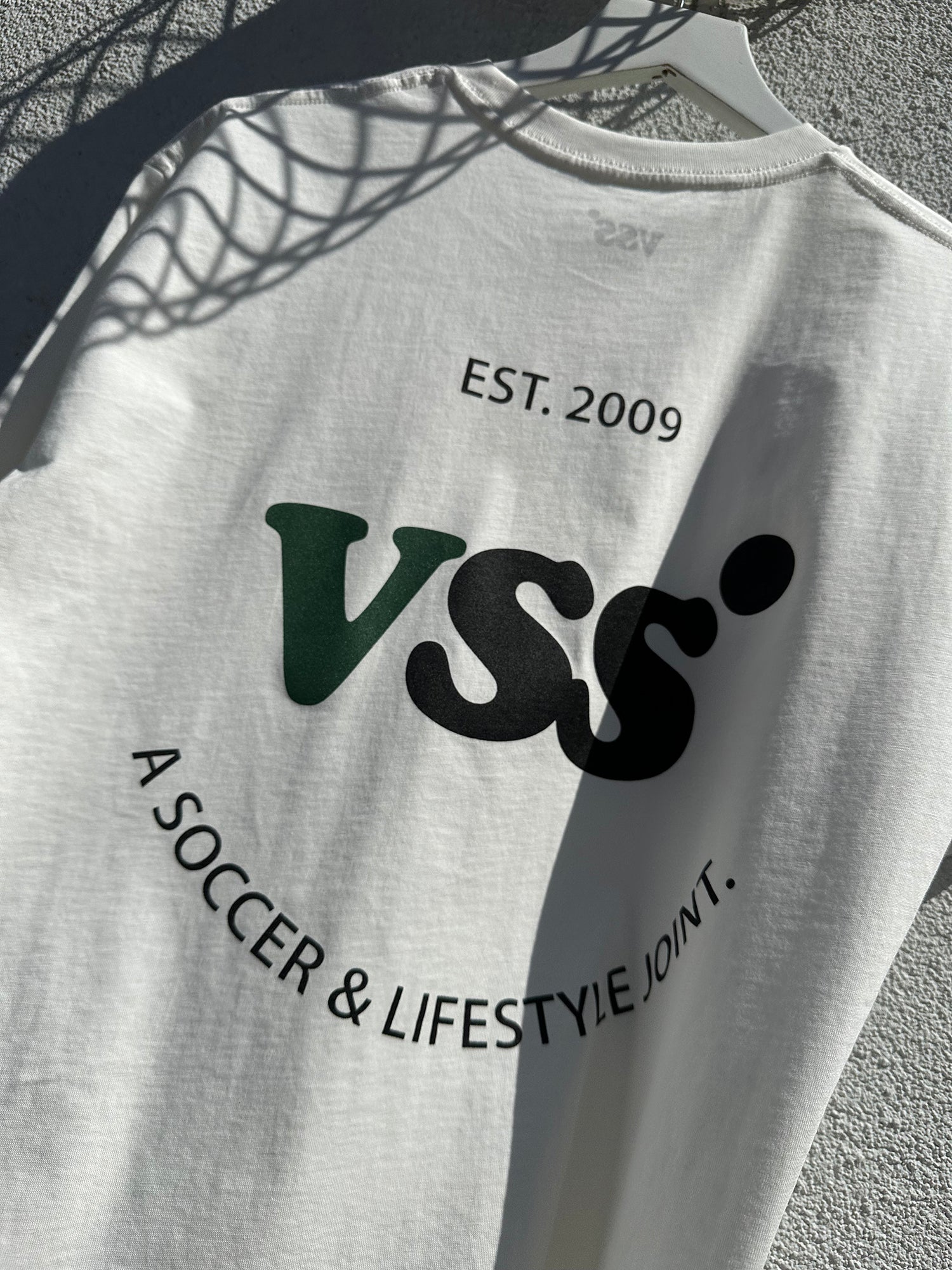 VSS: A Soccer & Lifestyle Joint. T-Shirt - Natural