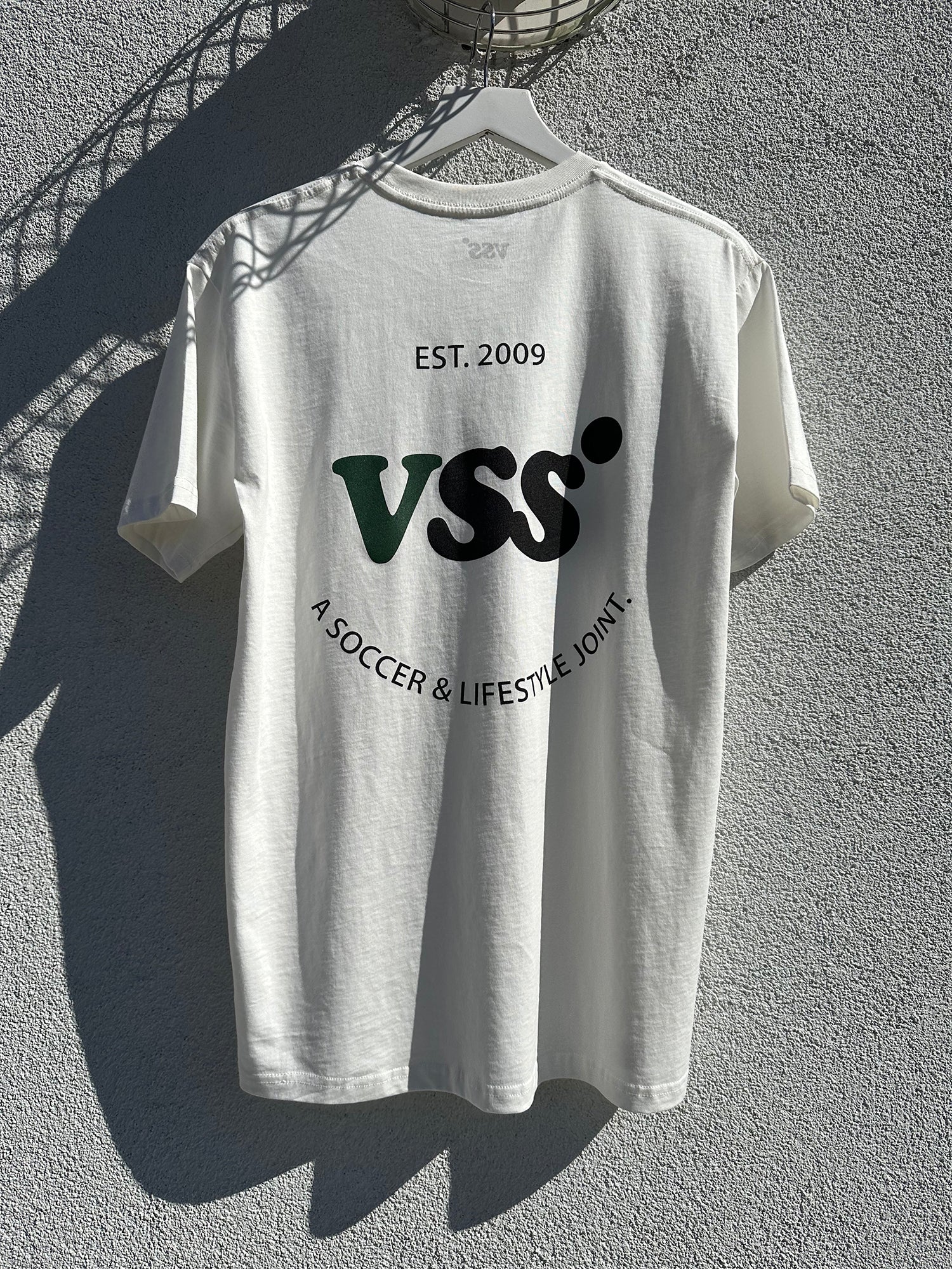 VSS: A Soccer & Lifestyle Joint. T-Shirt - Natural