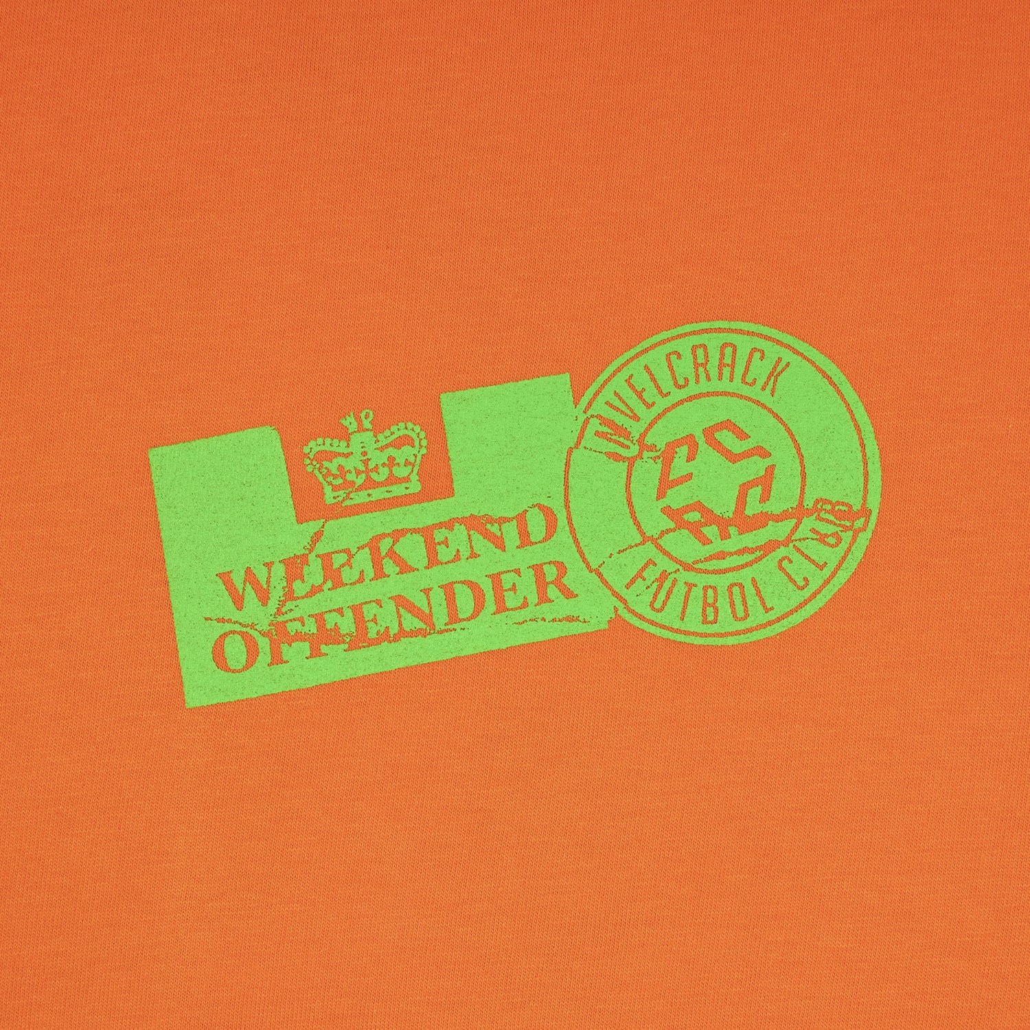 Nivelcrack x Weekend Offender Tee - Orange