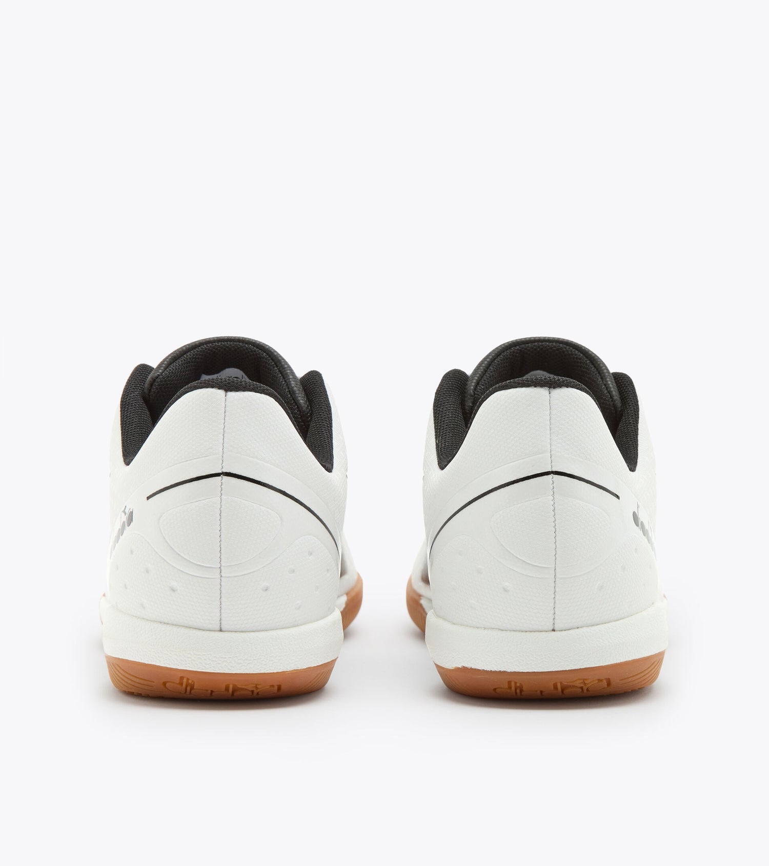 Diadora Pichichi 5 IDR Indoor Soccer Shoe - White/Black