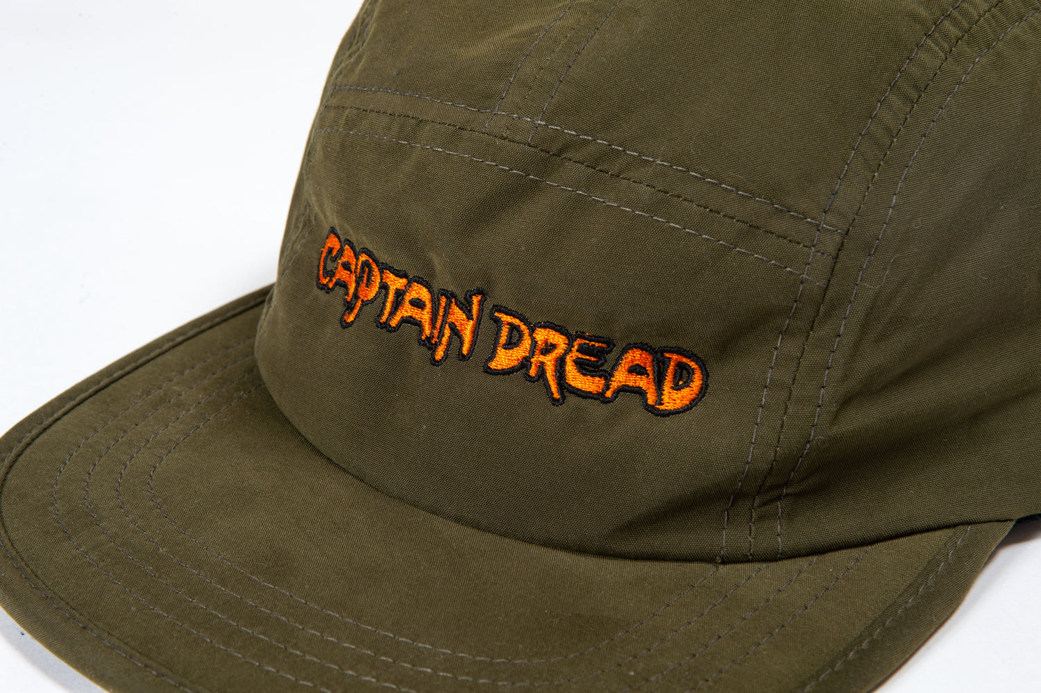 MIDFLD x CITY BOYS FC Captain Dread 5-Panel Cap - Buck/Orange