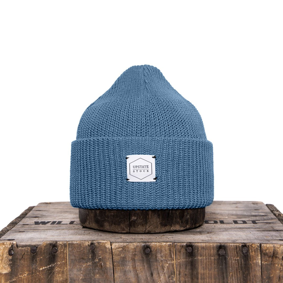 Upstate Stock Eco-Cotton Watchcap - Cerulean