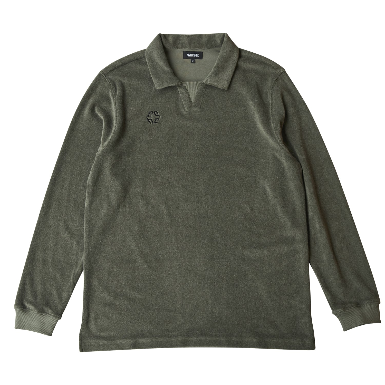 Nivelcrack Terry Drill Top - Olive Green
