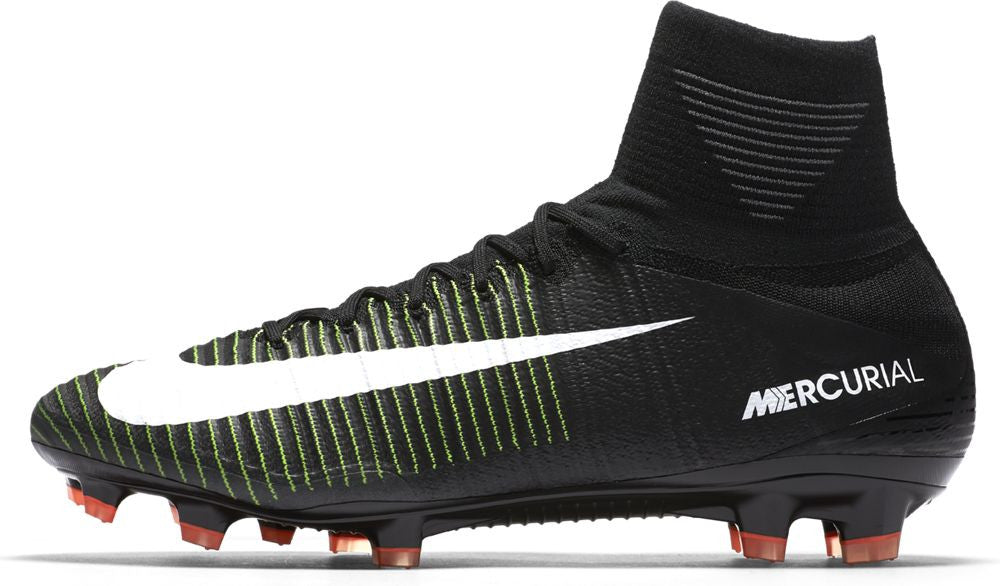 Nike Mercurial Superfly V FG Soccer Boots - Black/Electric – The Village Soccer Shop