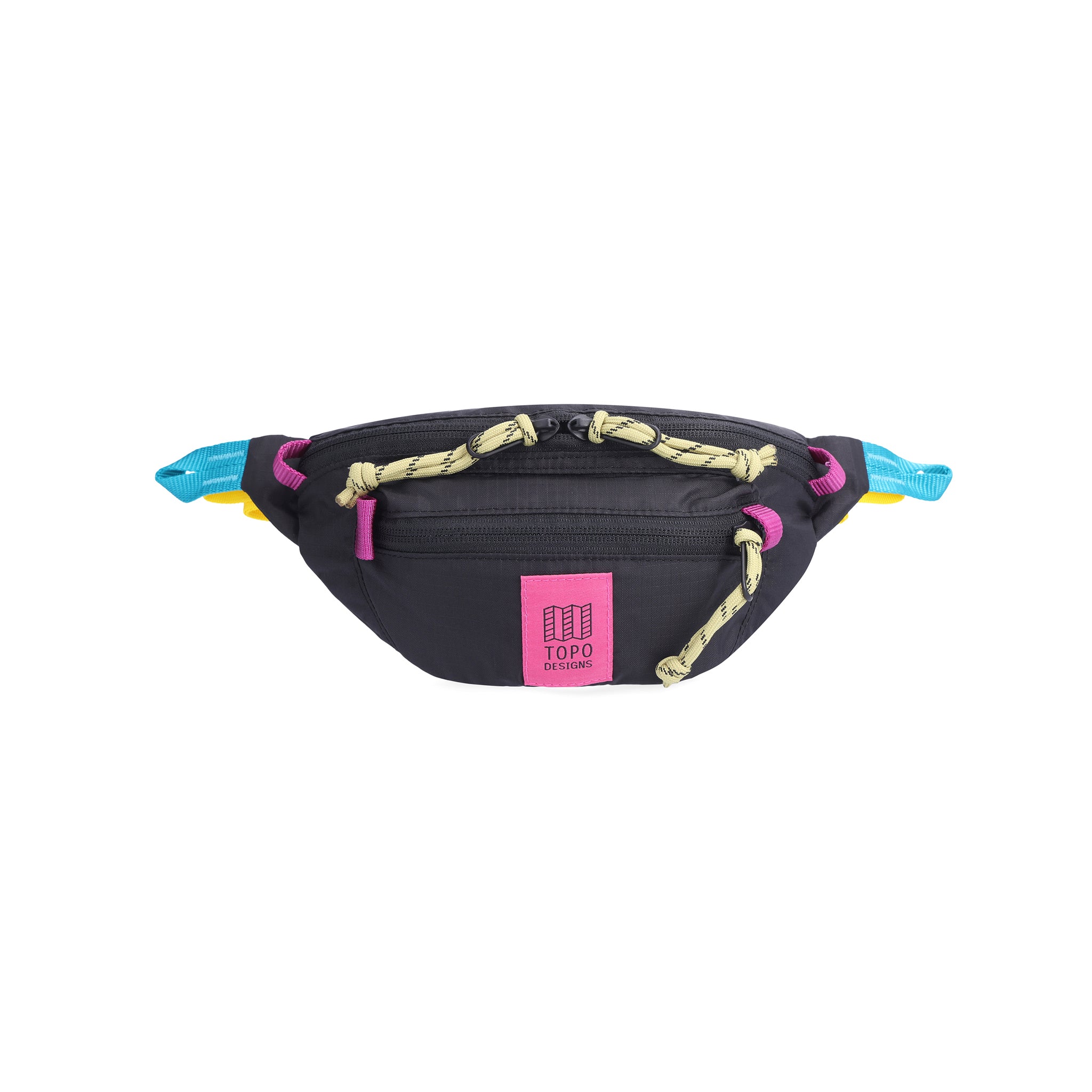 Topo Designs Mountain Waist Pack Black Pink