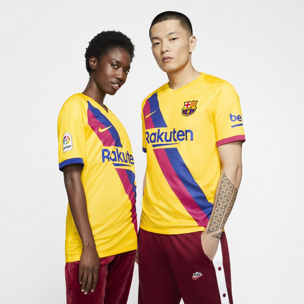 Nike FC Barcelona 2019/20 Stadium Away Soccer Jersey
