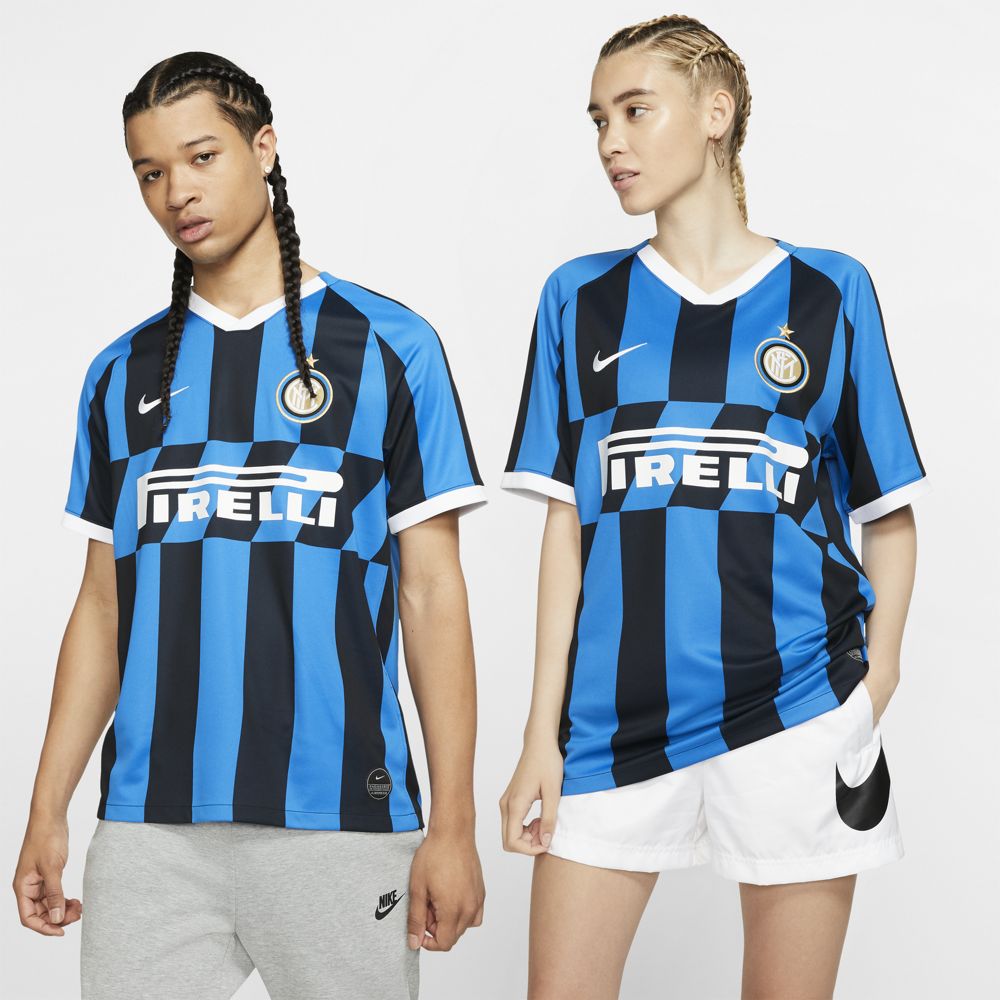 Nike Inter Milan 2019/20 Stadium Home Soccer Jersey