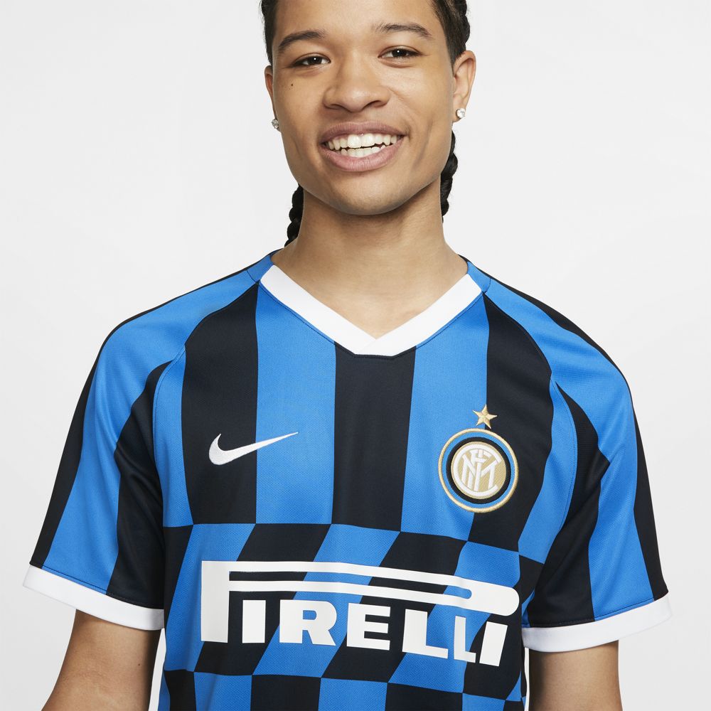 Nike Inter Milan 2019/20 Stadium Home Soccer Jersey