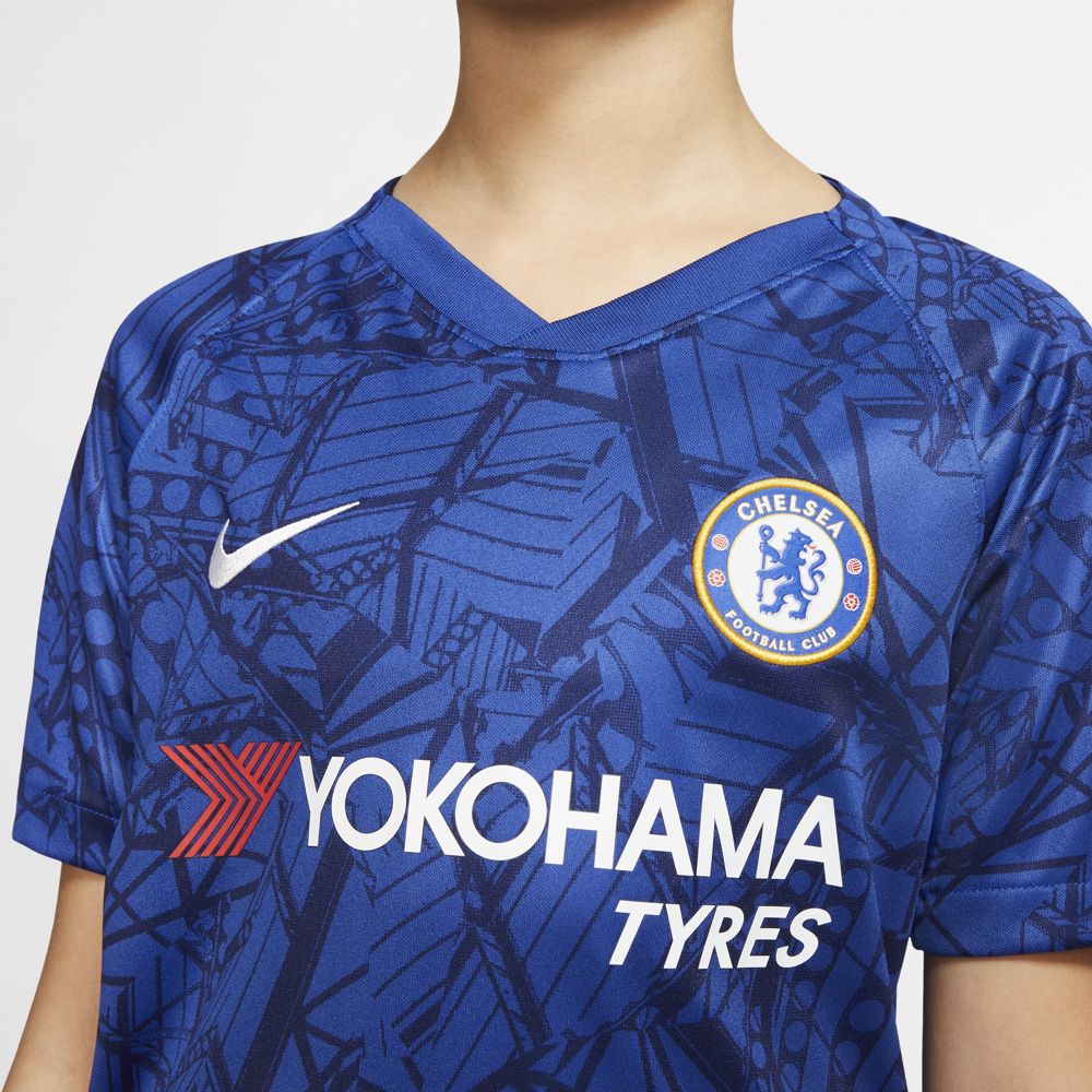 Nike Chelsea FC 2019/20 Stadium Home Big Kids' Soccer Jersey