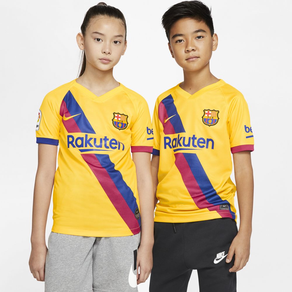 Nike FC Barcelona 2019/20 Stadium Away Big Kids' Soccer Jersey