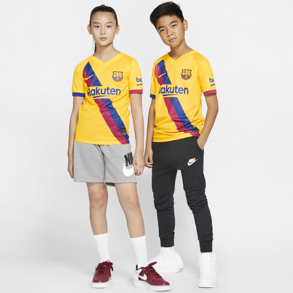 Nike FC Barcelona 2019/20 Stadium Away Big Kids' Soccer Jersey