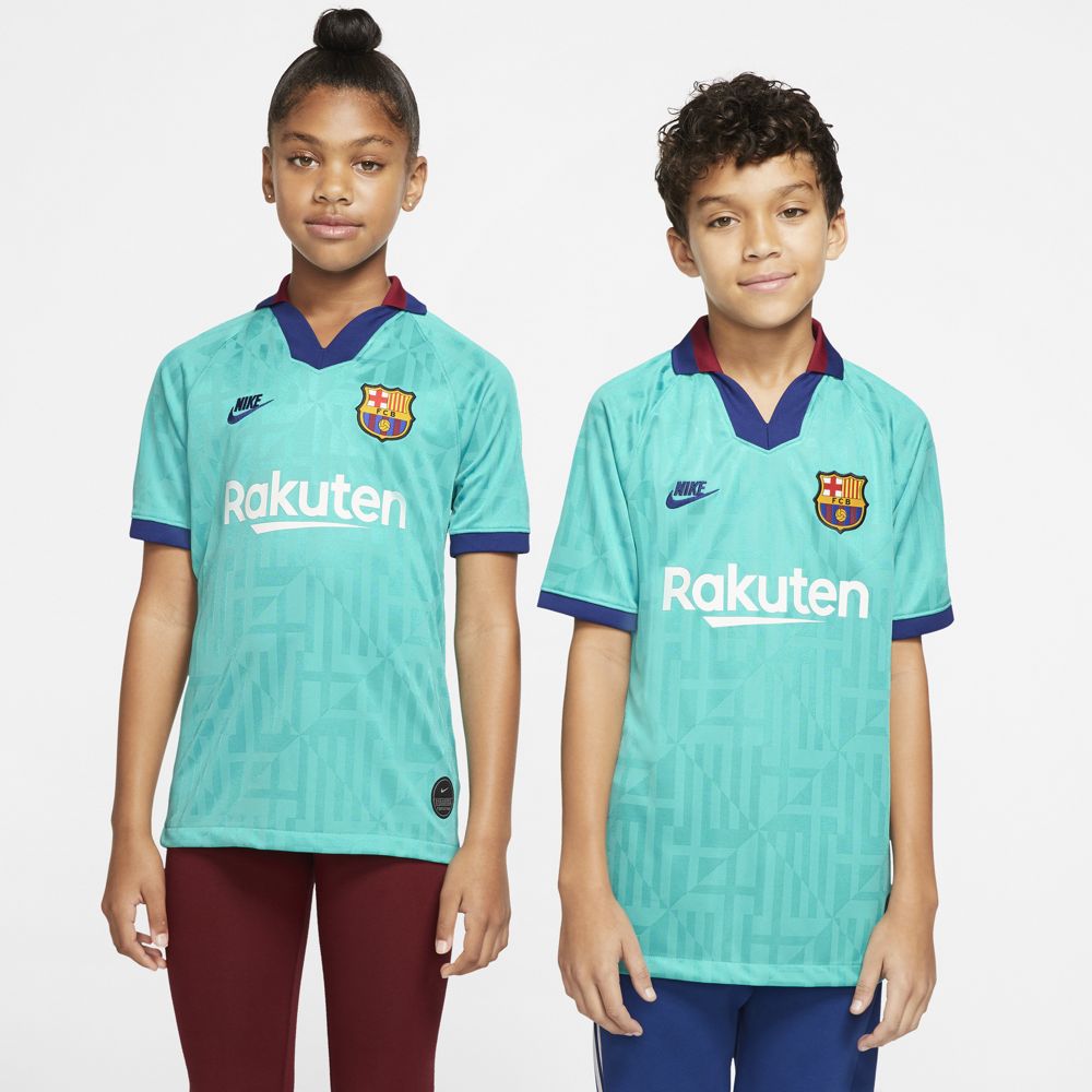 Nike FC Barcelona 2019/20 Stadium Third Big Kids' Soccer Jersey