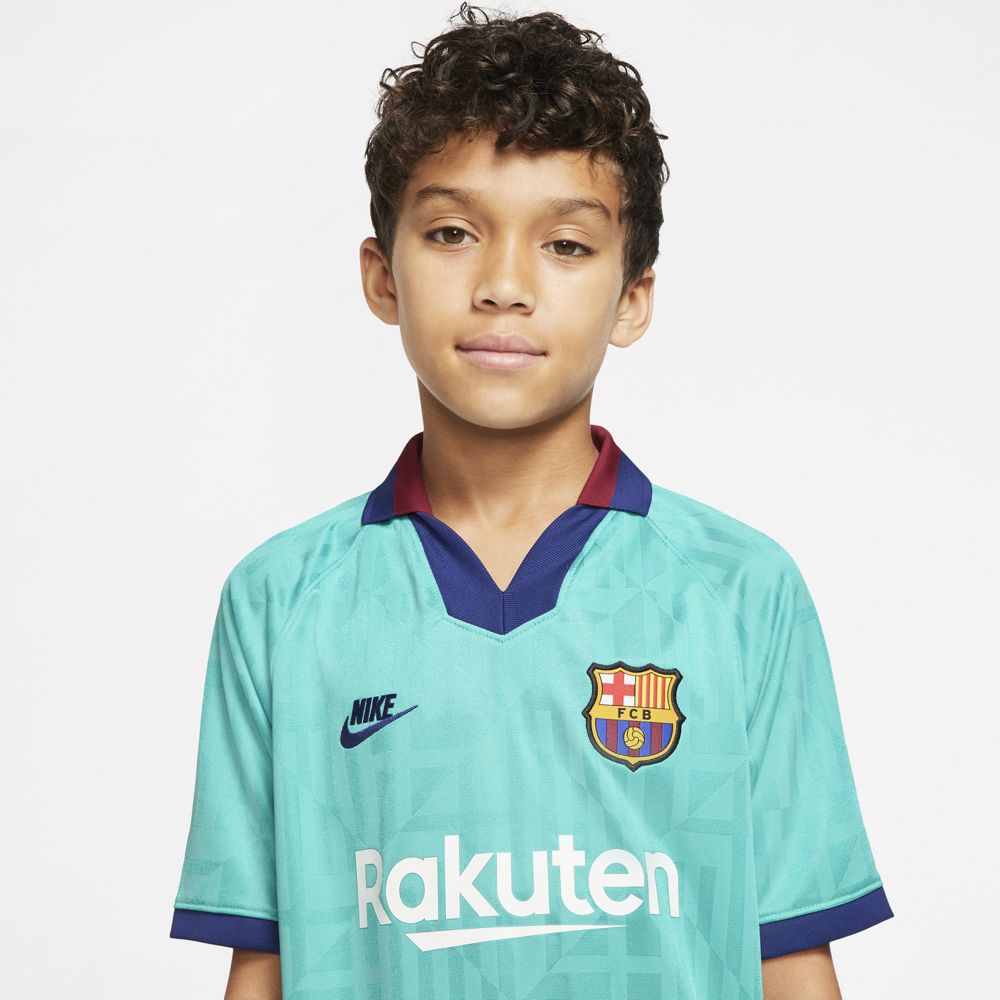 Nike FC Barcelona 2019/20 Stadium Third Big Kids' Soccer Jersey