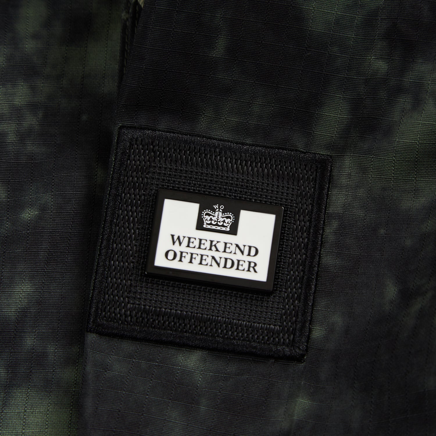 Weekend Offender Cruz Over Top Camo Jacket - Khaki/Rusted