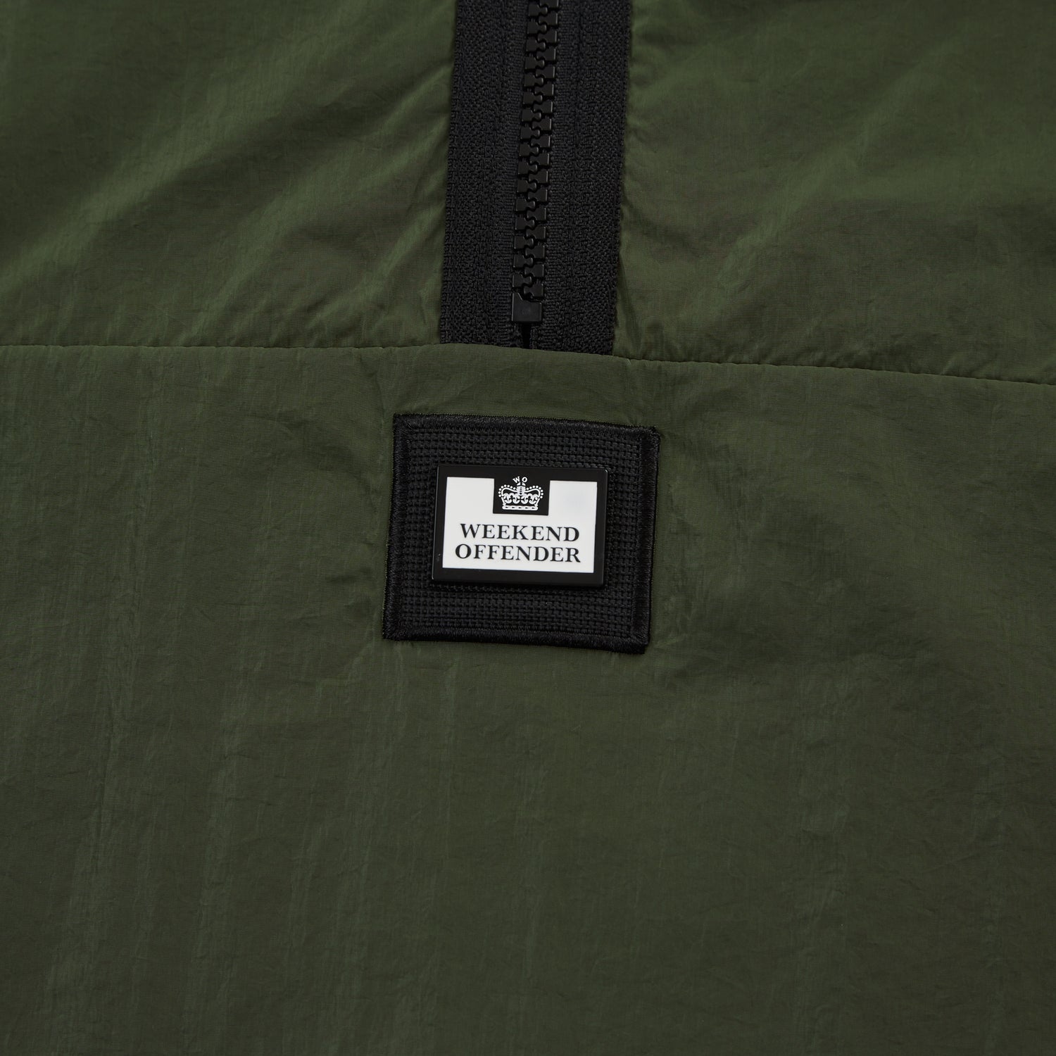 Weekend Offender Perez Over Top Jacket - Green Clay