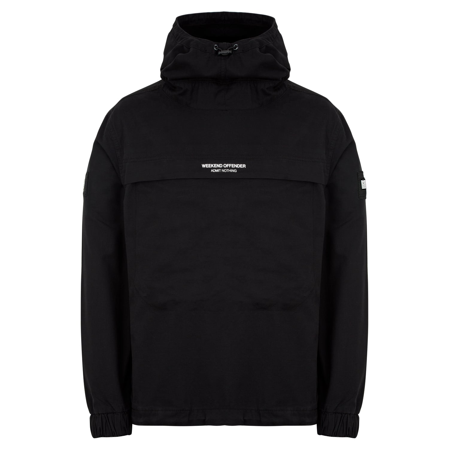 Weekend Offender Ortega Sniper Over Top Jacket - Black