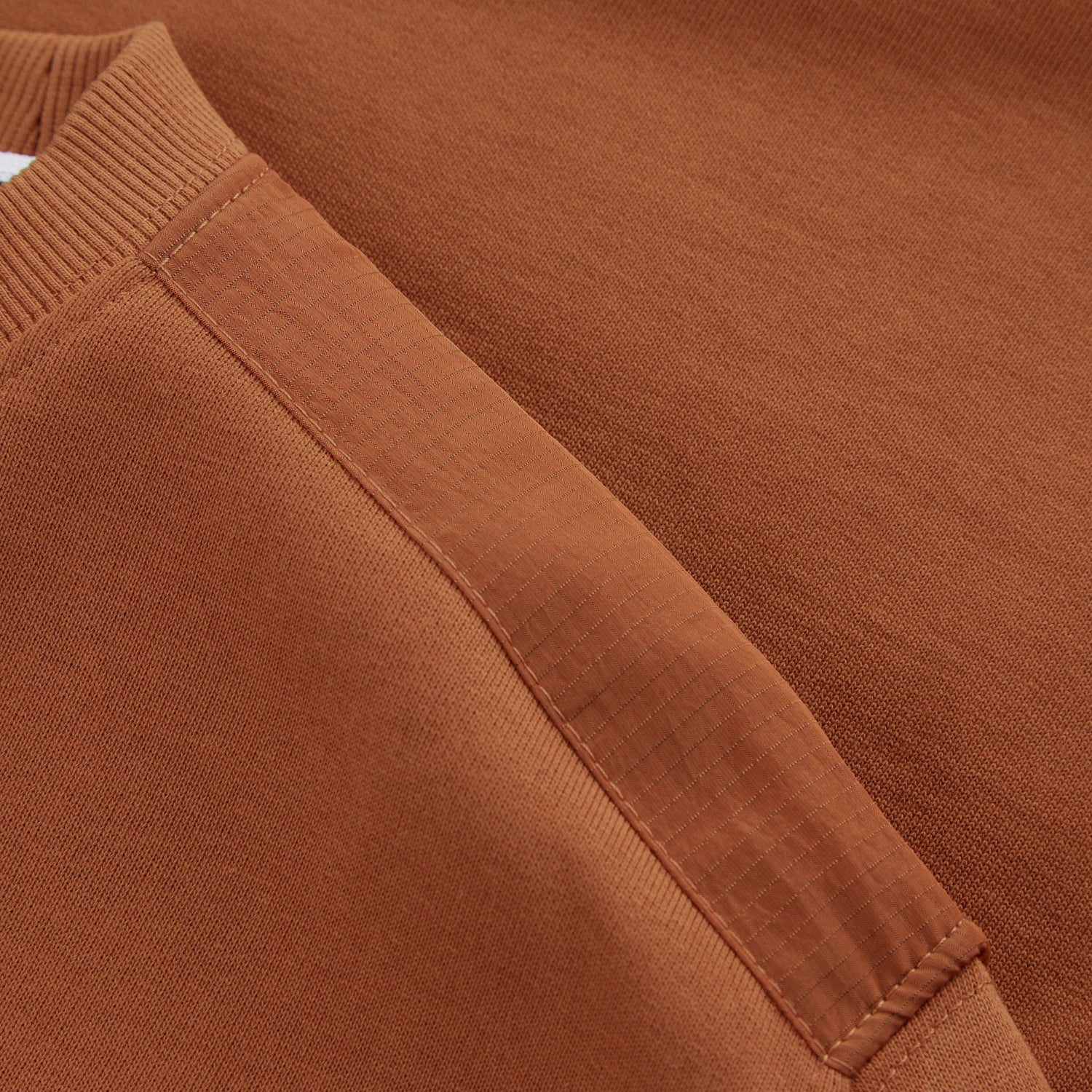 Weekend Offender F Bomb Badge Crewneck Sweatshirt - Russet