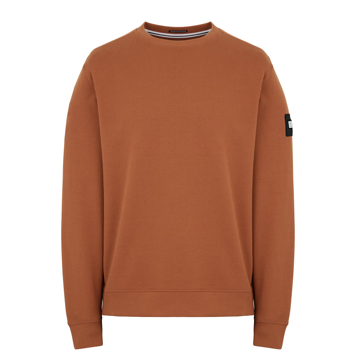 Weekend Offender F Bomb Badge Sweatshirt - Russet