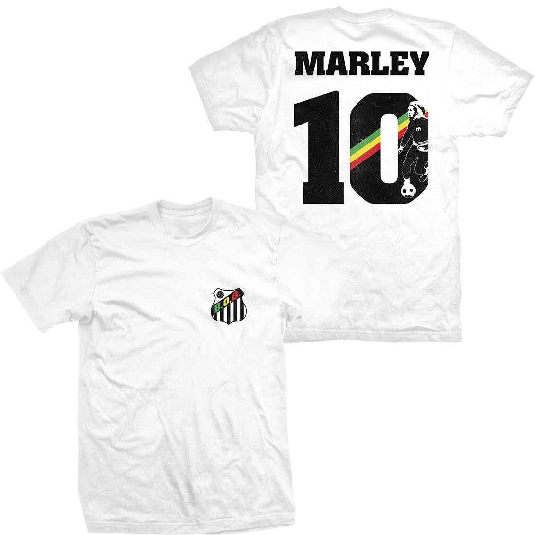 Bob Marley Santos Rasta Soccer T-shirt Village Soccer Shop