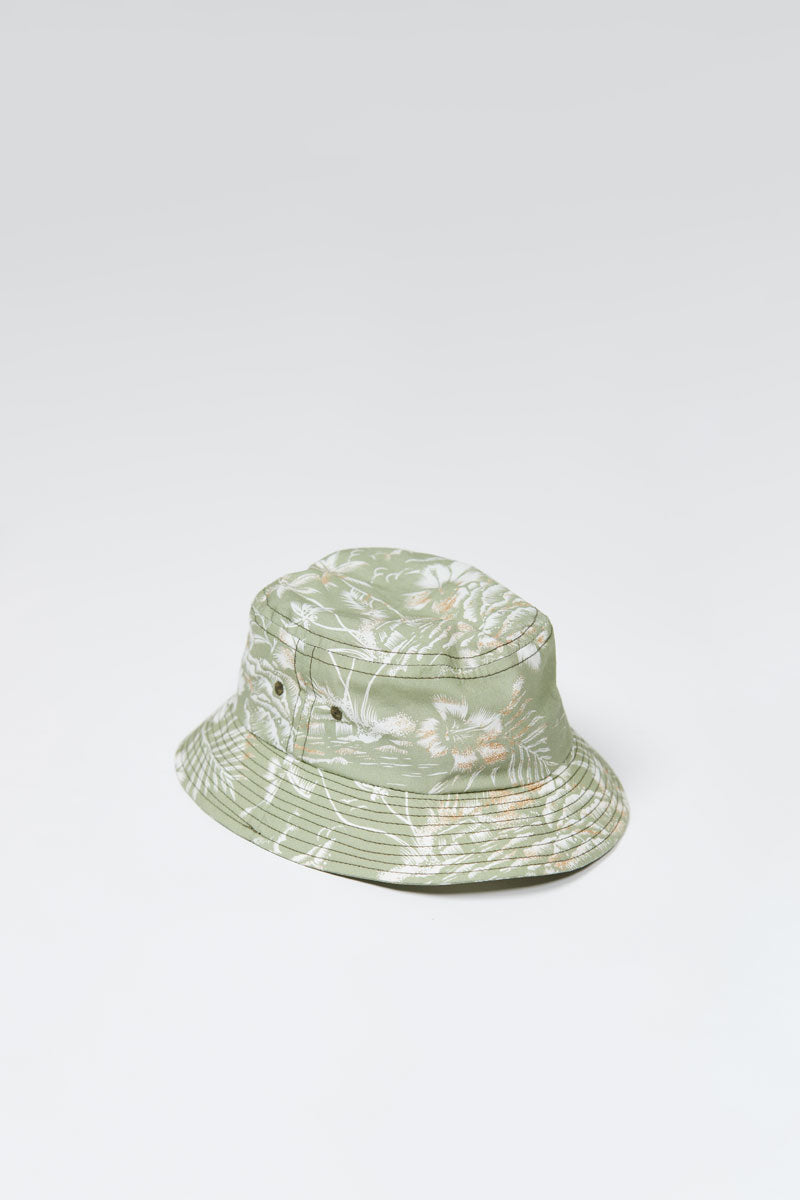 Lite Year Hawaiian Bucket Hat - Sage