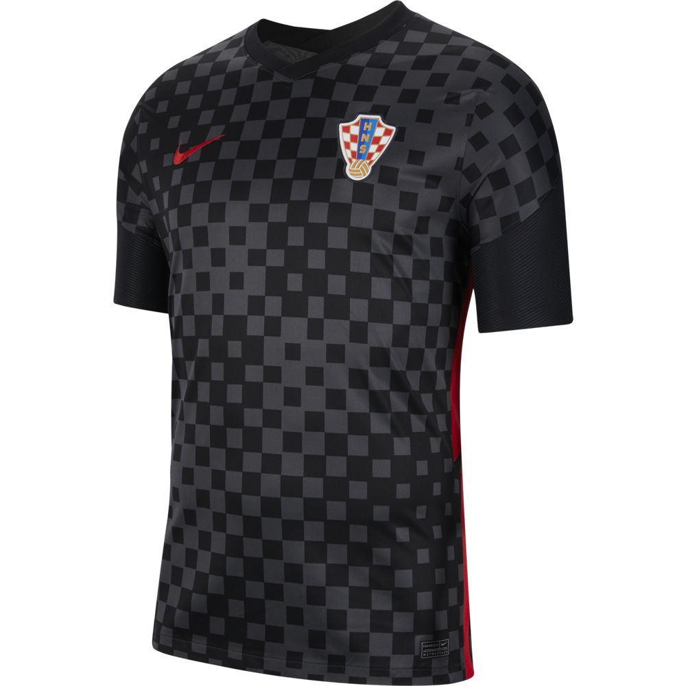Nike Croatia 2020 Stadium Away Mens Soccer Jersey