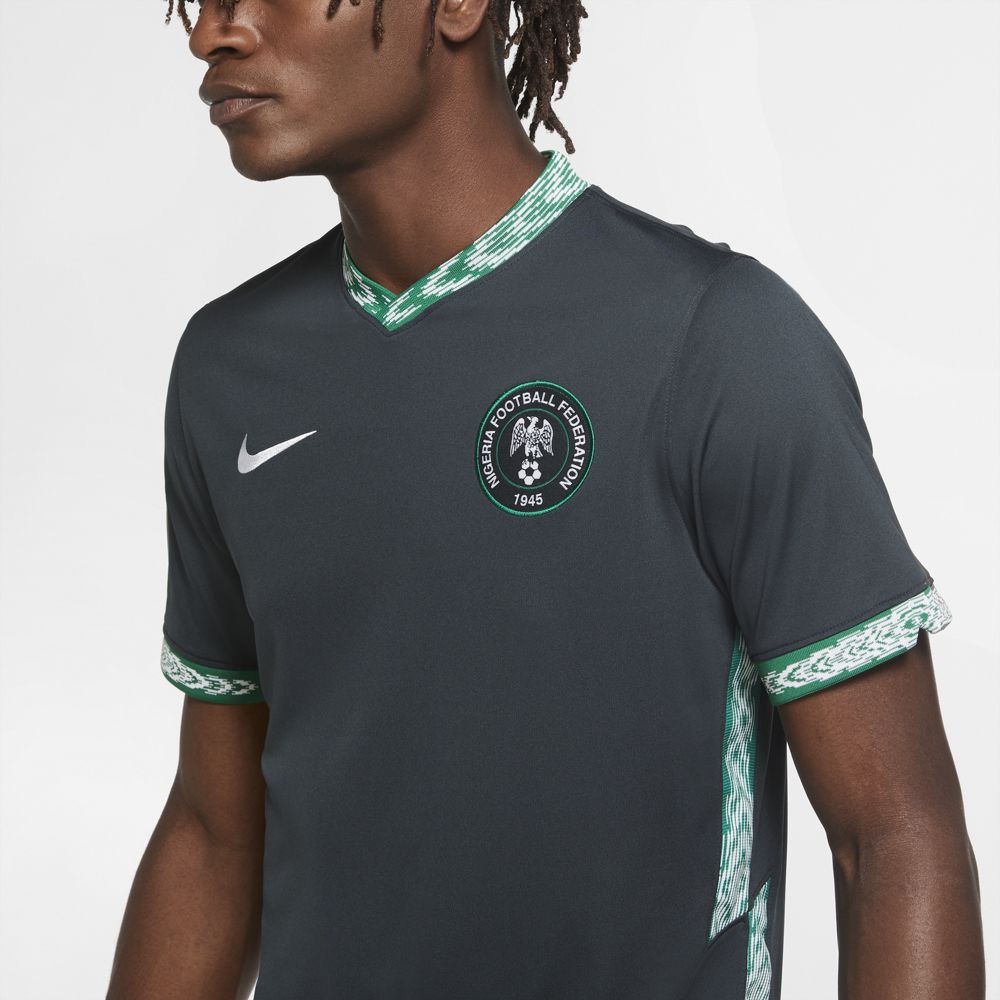 Nike Nigeria 2020 Stadium Away Mens Soccer Jersey