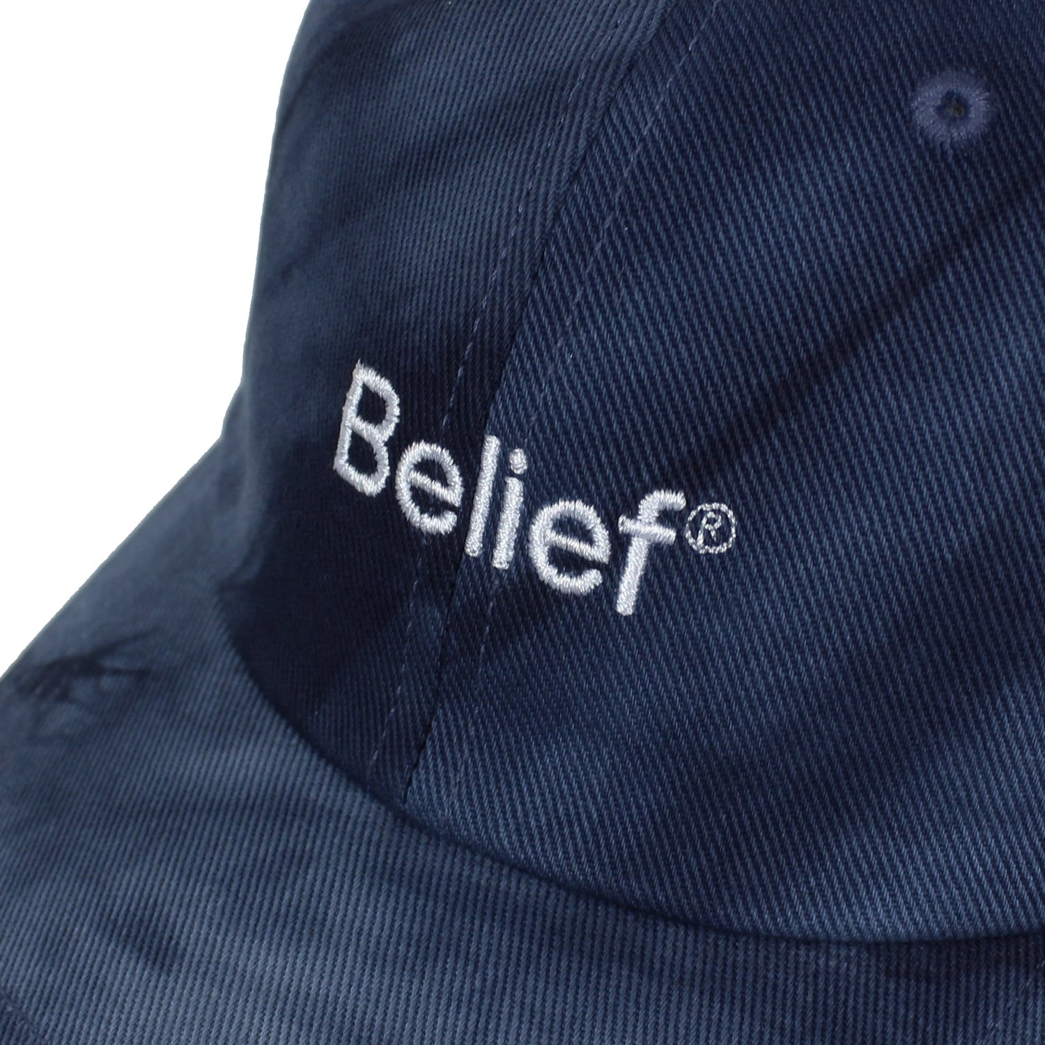 Belief NYC Tie Dye Logo 6 Panel - Navy