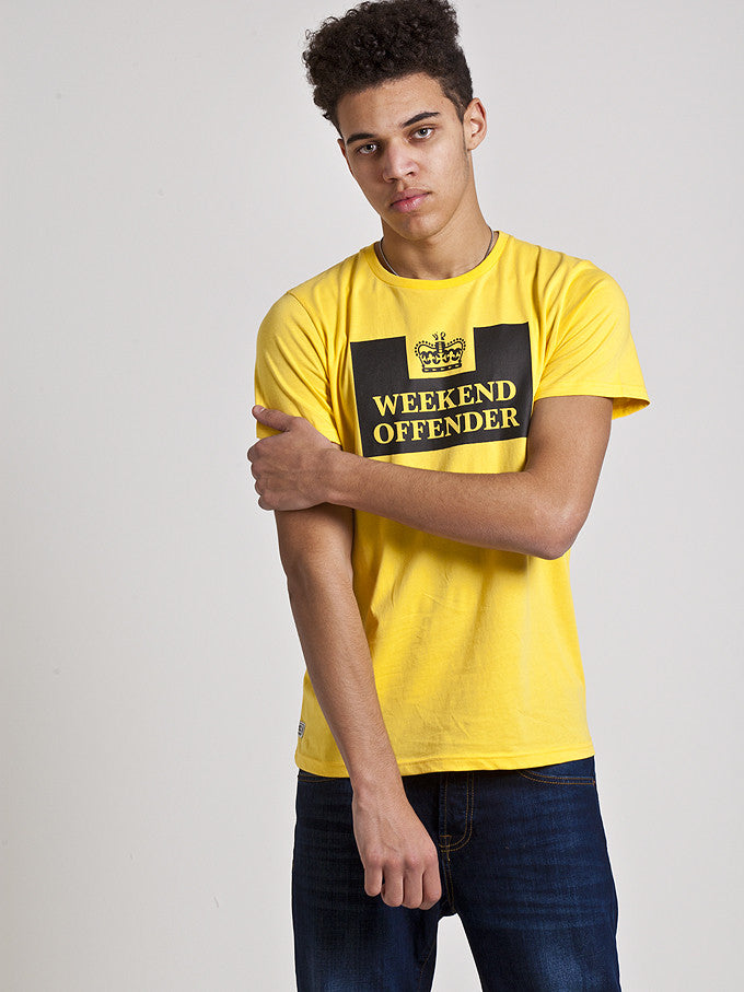 Weekend Offender Prison Tee - Beeswax