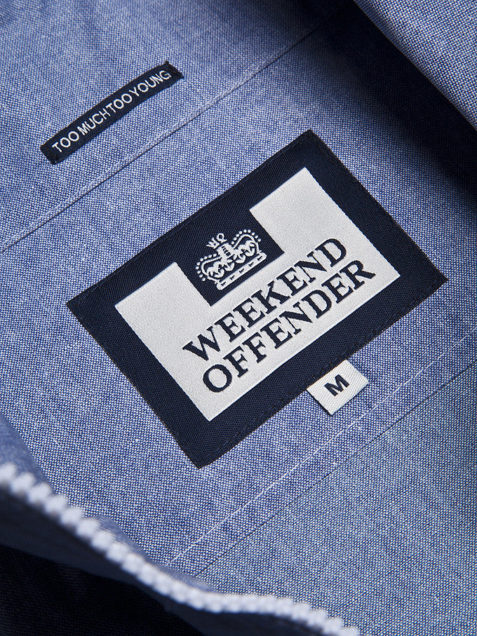 Weekend Offender Renegade Jacket - Blue Denim