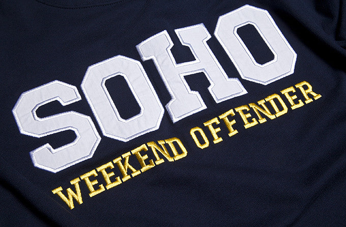 Weekend Offender Soho Crewneck - Navy