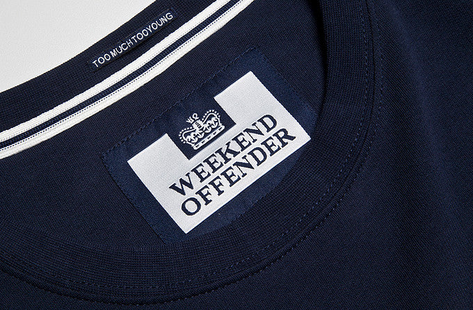 Weekend Offender Soho Crewneck - Navy