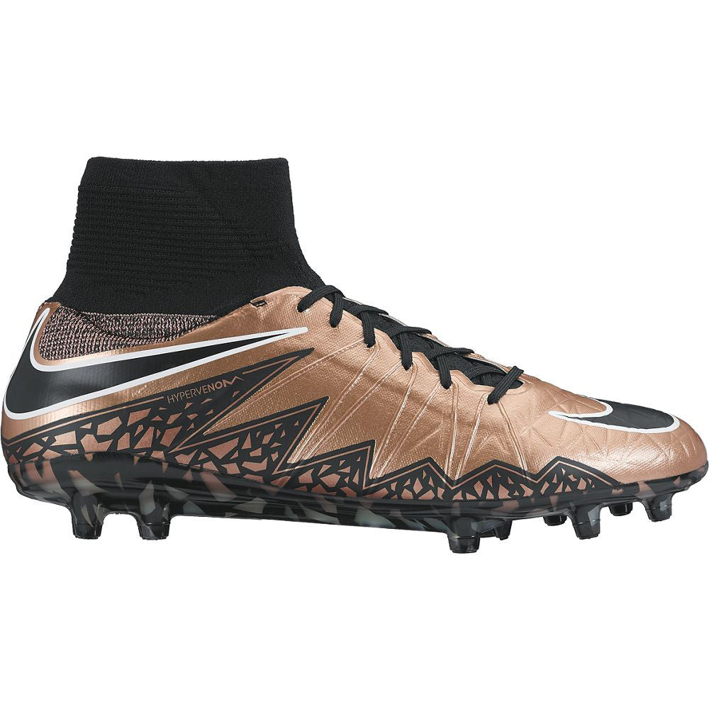 Nike Hypervenom Phantom II FG Soccer Boots - Metallic Red Bronze