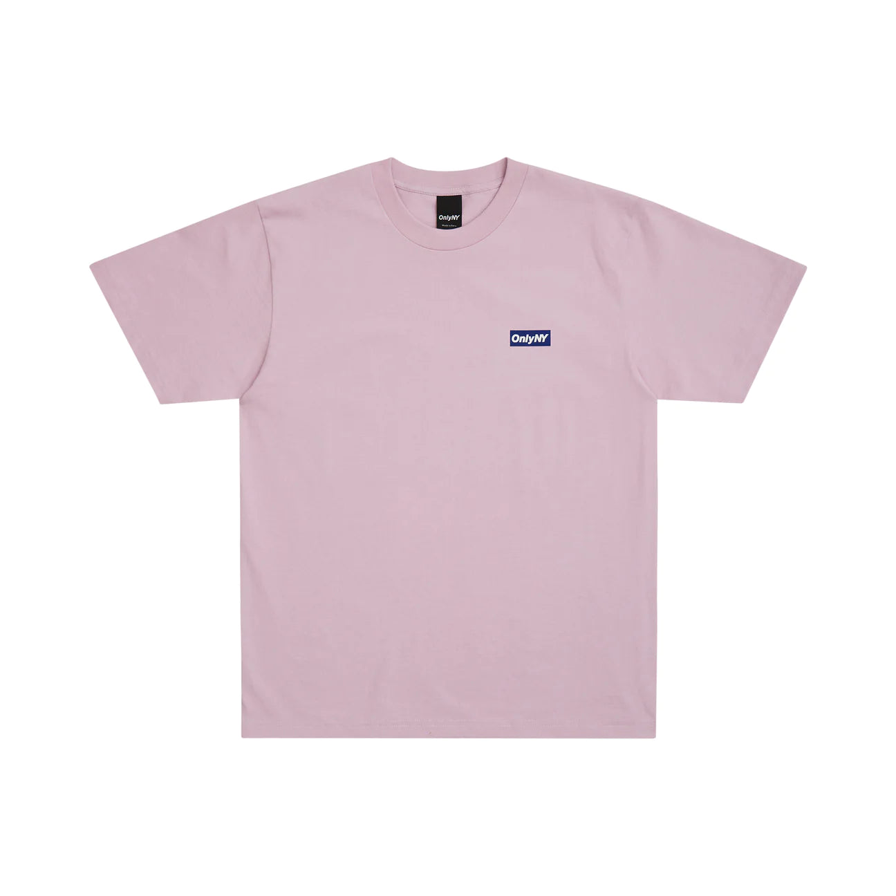 Only NY Block Logo T-Shirt - Faded Purple