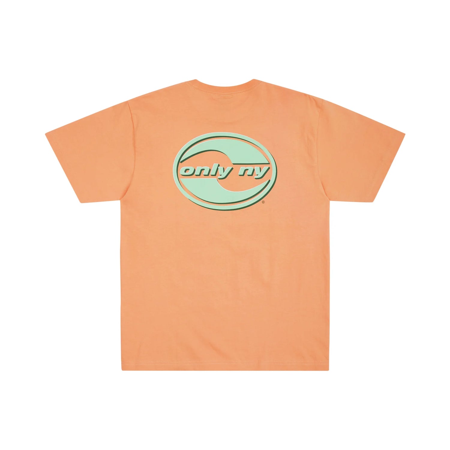 Only NY Wavy Logo T-Shirt - Peach Pink
