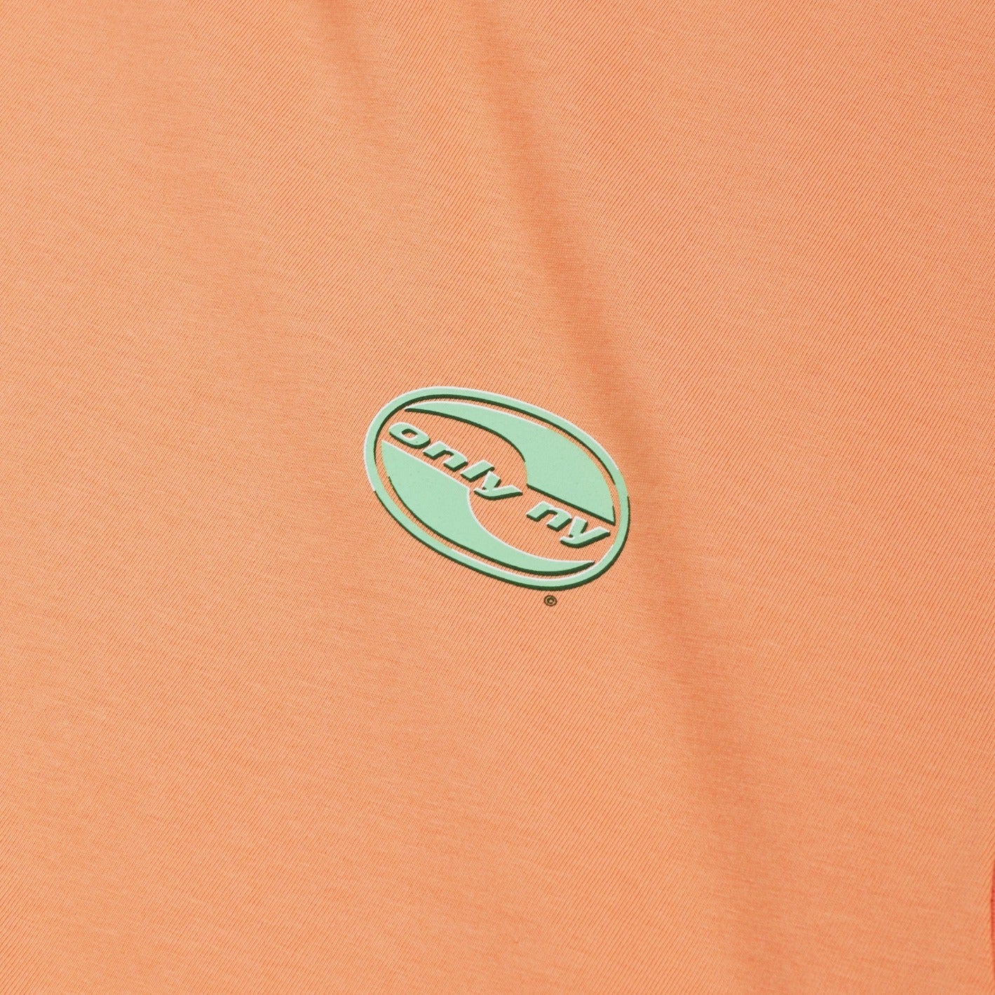 Only NY Wavy Logo T-Shirt - Peach Pink