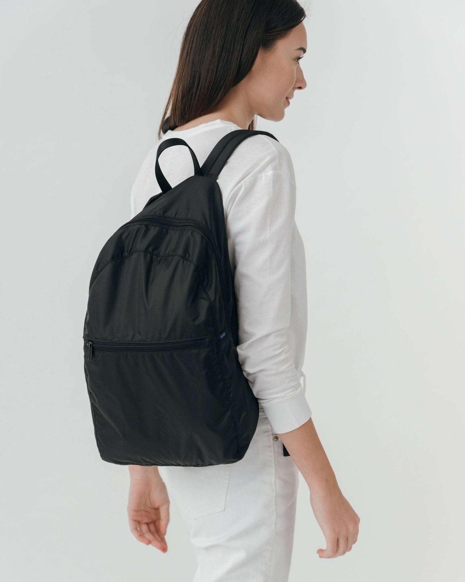 Baggu Ripstop Backpack - Black